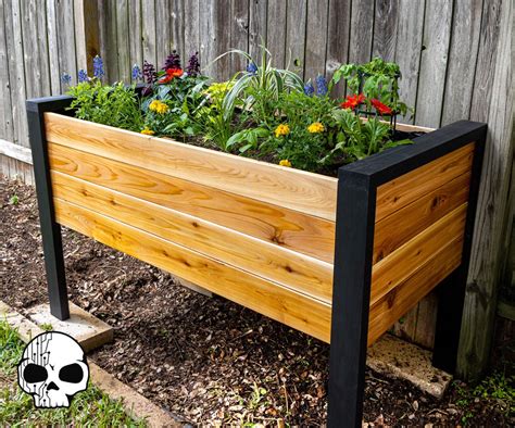 diy planter box wood metal|diy planter boxes outdoor.